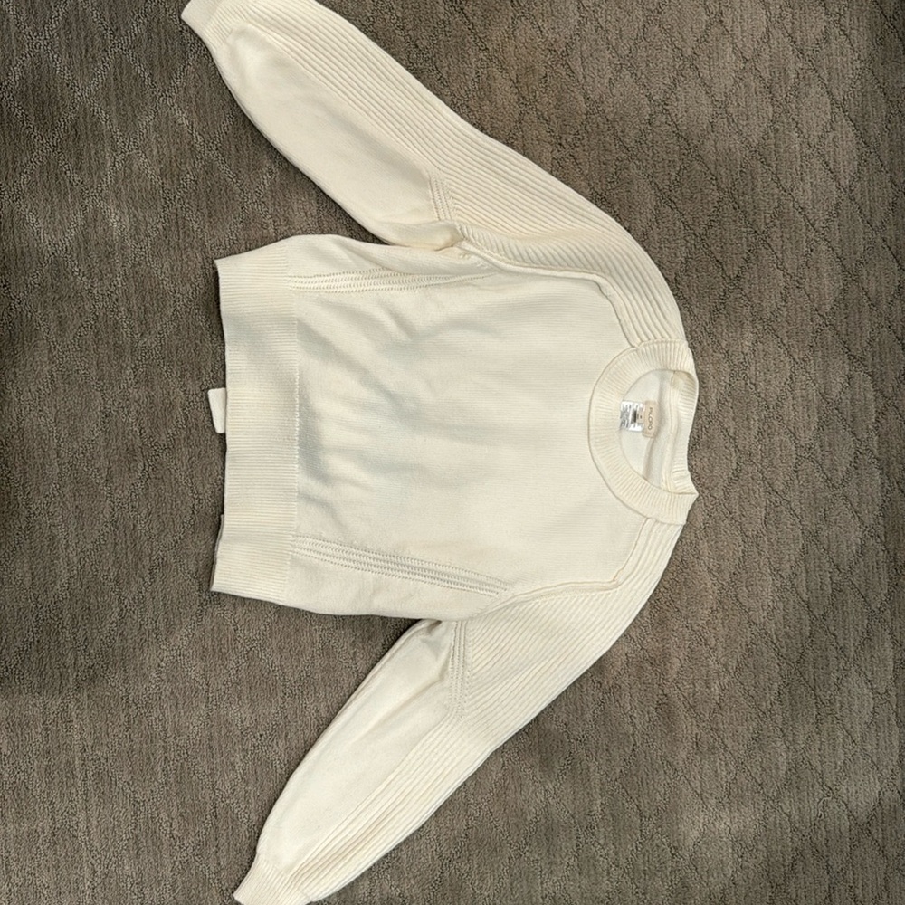 Anthropologie cream sweater